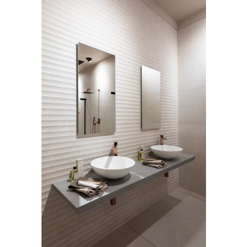 Плитка настенная Porcelanosa Саваннах Сализа Десо / Savannah Caliza Deco матовая бежевая 100330300 150х59,6 см