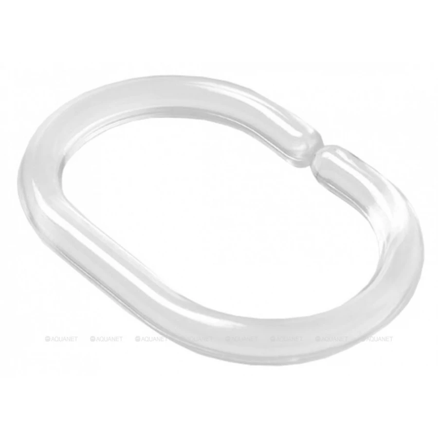 Набор колец для шторы в ванную комнату Iddis Rings RID012P