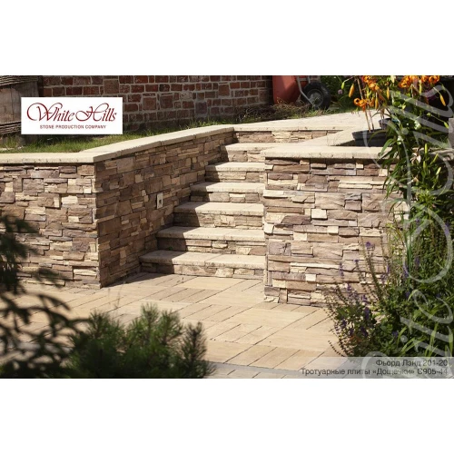 Искусственный камень White Hills Фьорд Лэнд 201-20 20 30 50x10х1,7-3,5 см