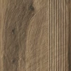 Ступень Paradyz Carrizo Wood Stopnica Prosta Struktura Mat B1a матовая коричневая 60х30 см