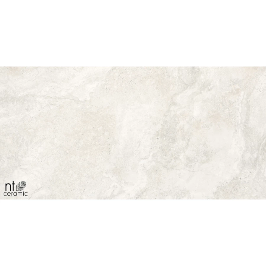 Керамогранит NT Ceramic Zeus Travertine Bianco Матовый ZS612NTT9703M 120х60 см