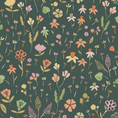 Обои винил на флизелине Grandeco Maison Красный Зеленый Коричневый MN 3513 10,05х0,53 м