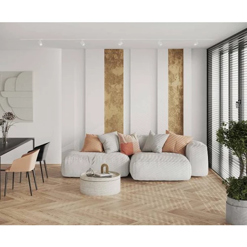 Керамогранит Laparet Italo бежевый 59,4х14,7 см