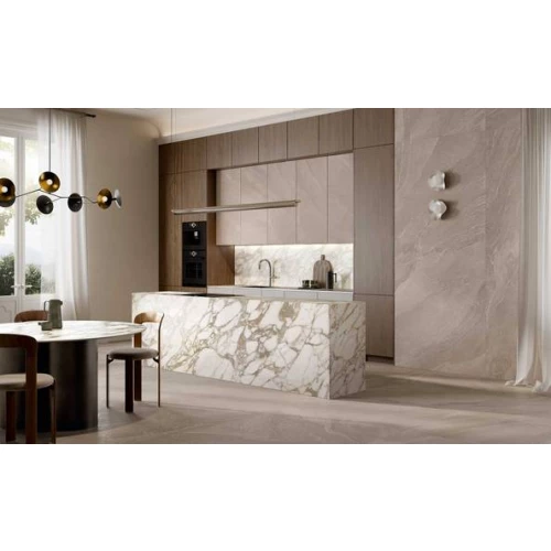 Керамогранит Fondovalle Слатен Стоне Санд 3Д Теxтуре / Slaten Stone Sand 3D Texture бежевый SLA007 278х120 см