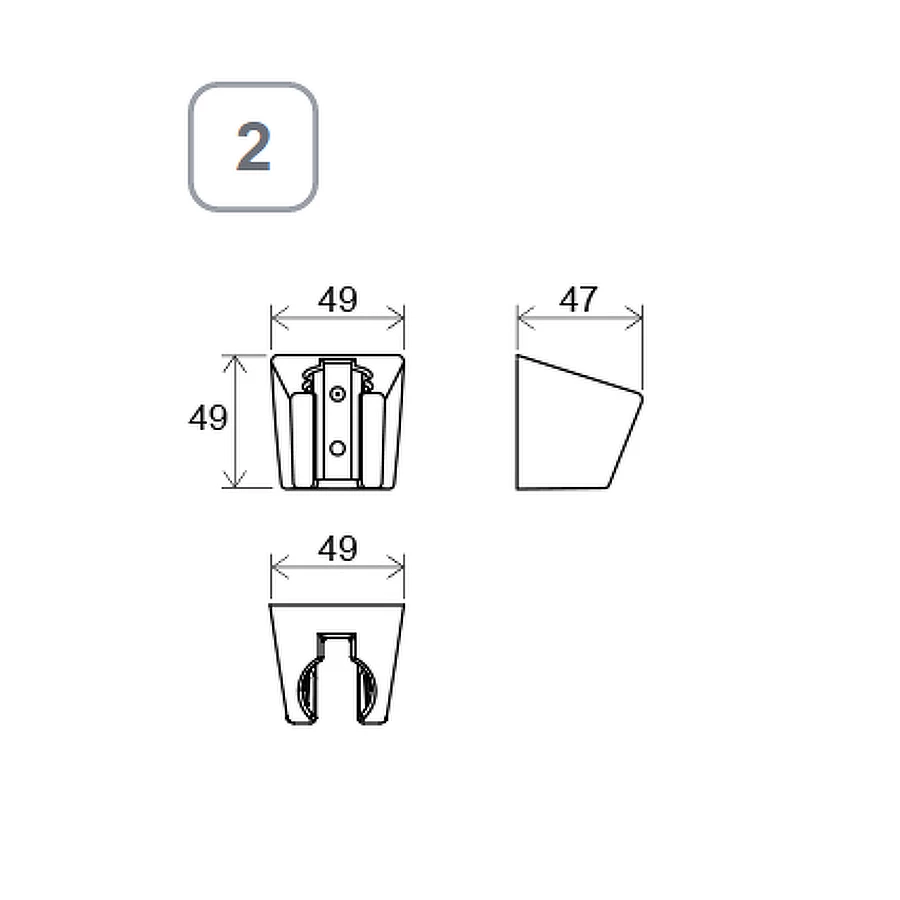 Держатель для душа Ravak X07P640