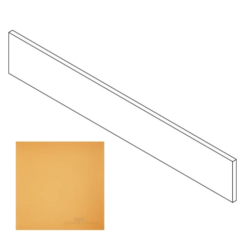 Плинтус Грани Таганая Профи янтарь матовый GT061M 120х9,5 см