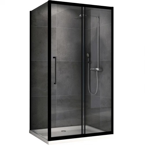 Душевой уголок Abber Schwarzer Diamant AG30110BH-S90B-S90B 110х90 см