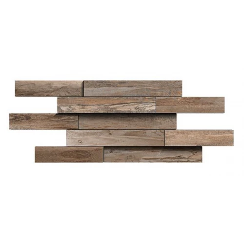 Мозаика Estima Spanish Wood SP02 Muretto 3D неполированная 33501 78,5х28 см