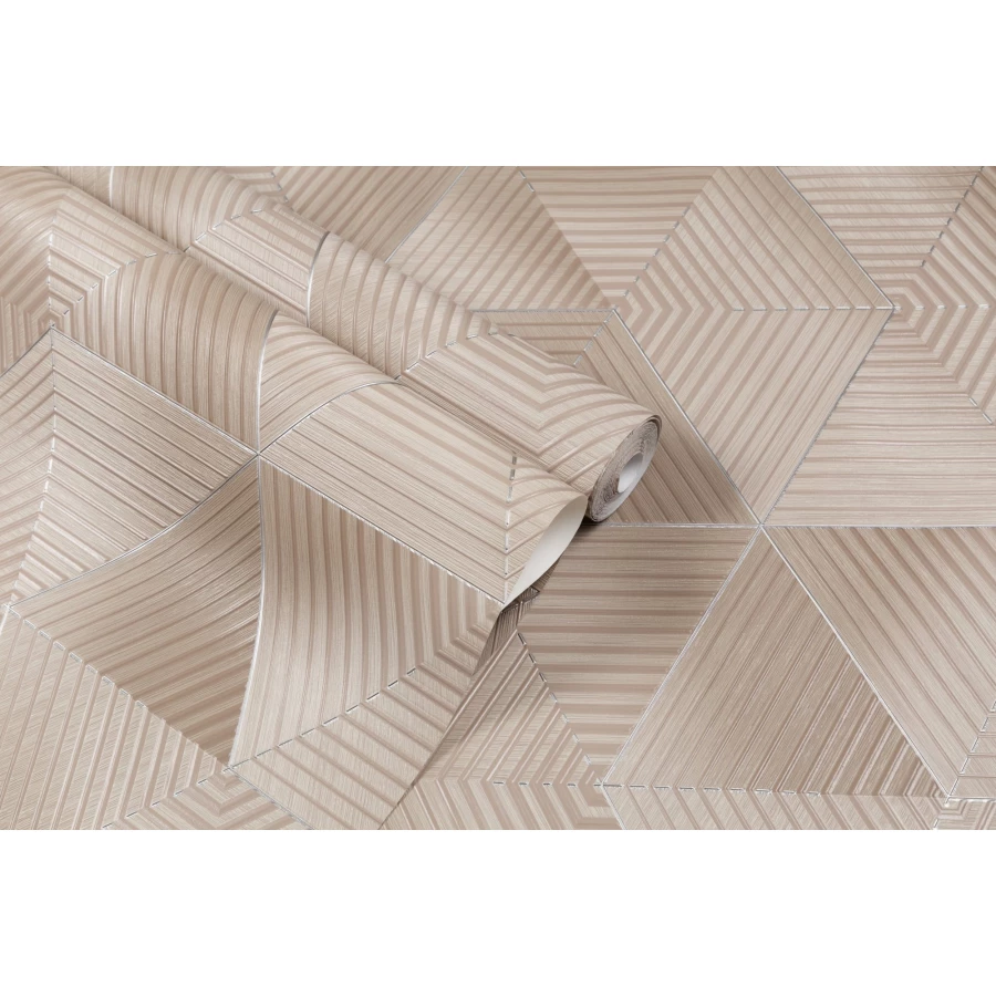 Обои флизелиновые Palitra Home Wood Line коричневый HC72259-82 1,06х10,05 м