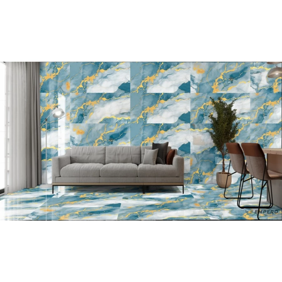 Керамогранит Empero 60x120 Colorico Aqua бирюзовый 01-00009648 120х60 см