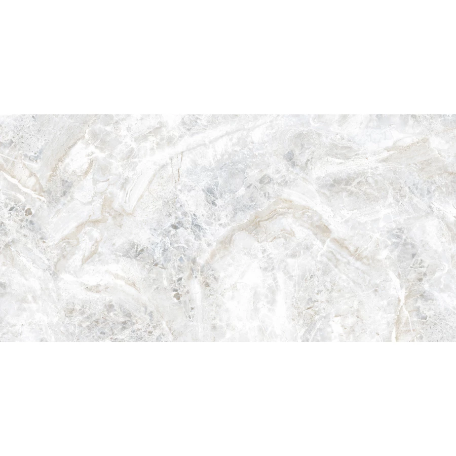 Керамогранит ALMA Ceramica Wave лаппатированный белый 7,5 мм GFA114WAV00L 114х57 см