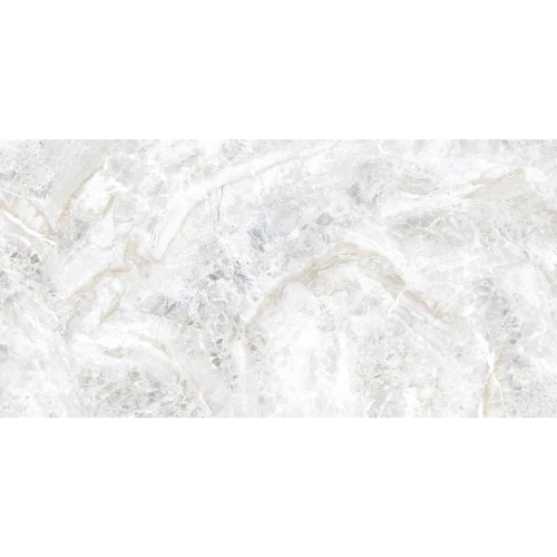 Керамогранит ALMA Ceramica Wave лаппатированный белый 7,5 мм GFA114WAV00L 114х57 см