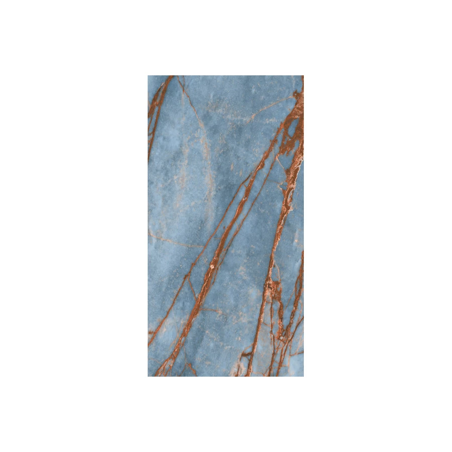 Керамогранит Rex Ceramiche Heritage Luxe Azure Glossy Ret 9 мм 775048 120х60 см