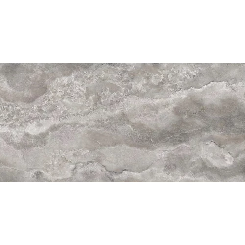 Керамогранит Tagina Onyx Diamond Grey Agate Luc Ret глянцевый серый 148045 120х60 см