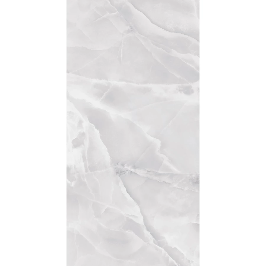 Керамогранит Global Tile Carina глянцевый светло-серый GT1206016306PDR 120х60 см