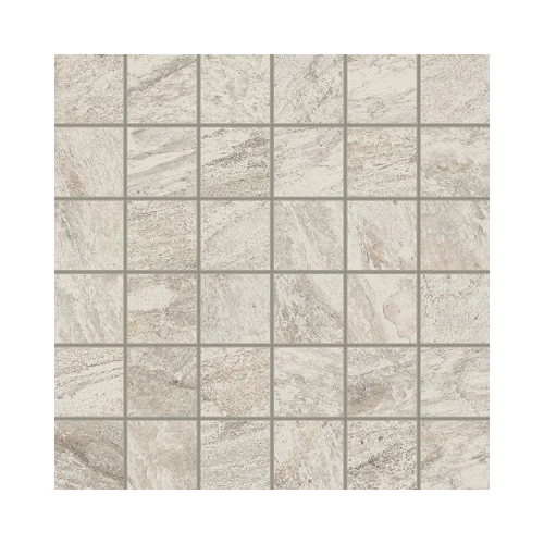 Вставка Coliseumgres мозаика Альпы белая 30х30 