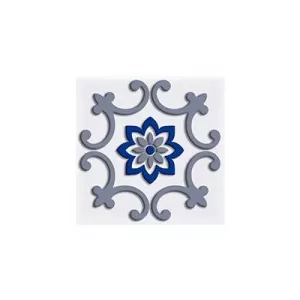 Декор Нефрит-Керамика Сиди-Бу-Саид синий 04-01-1-02-03-06-1001-4 9,9х9,9 см