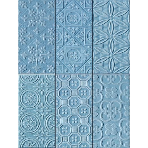 Декор Italgraniti Blu Formel.Glitter dec SQ04DB 12,5X25