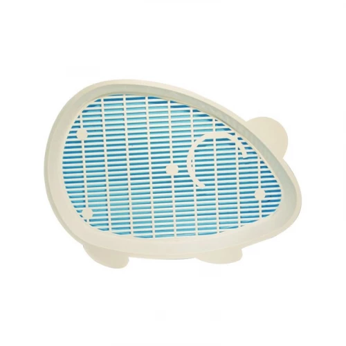 Туалет для кошек ZooExpress Мышка с сеткой 41х30х5,5 см 