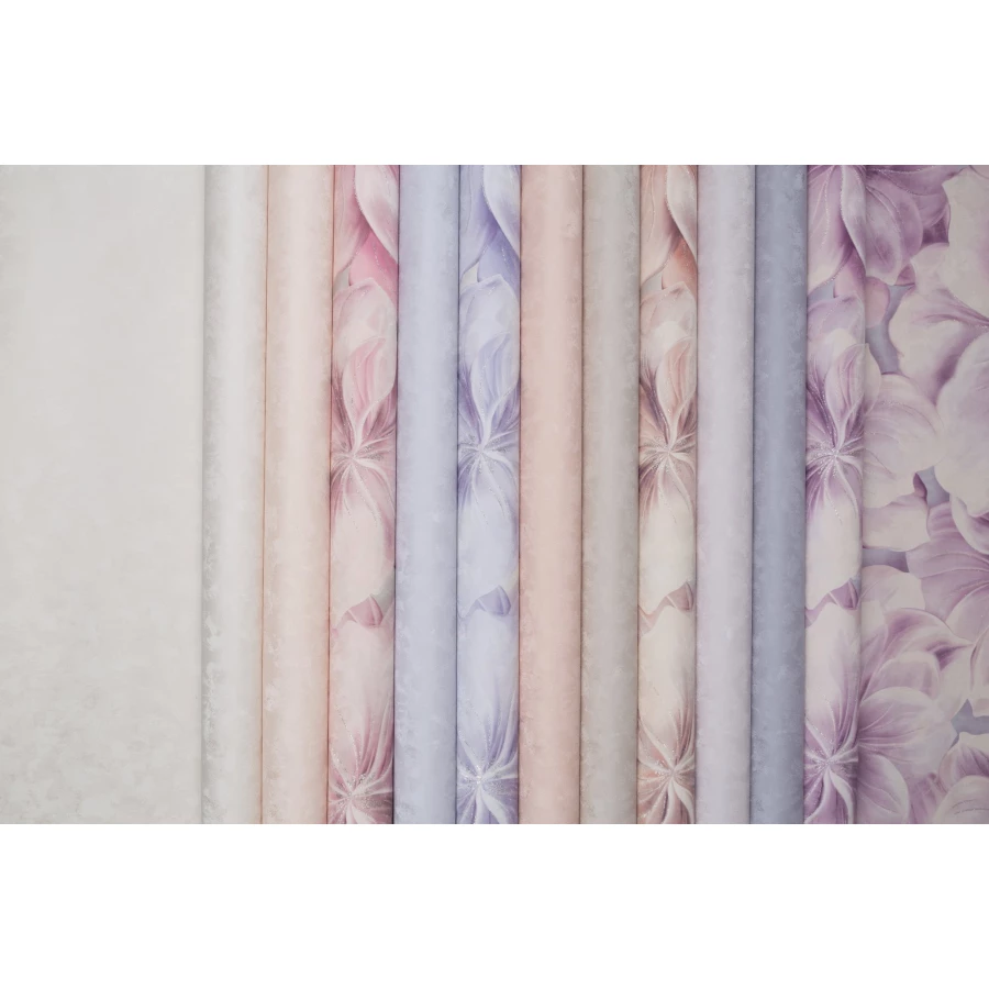 Обои флизелиновые Palitra Home Nimfa фиолетовый HC72273-65 1,06х10,05 м
