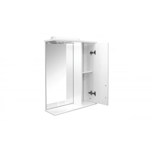 Зеркало-шкаф навесной с подсветкой MixLine Вилена-55 правый 524708 55х70 см