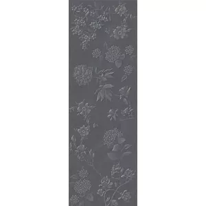Декор Villeroy&Boch Jardin Grey Flower Matt. Rec. серый 40x120 см
