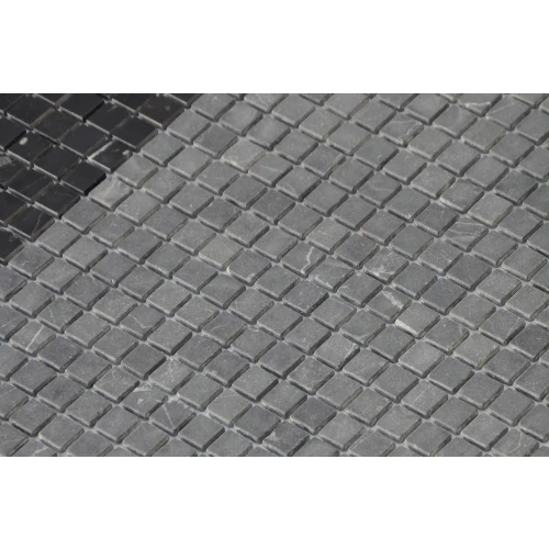 Мозаика из натурального камня LeeDo Ceramica Nero Oriente MAT черный 30,5x30,5 см