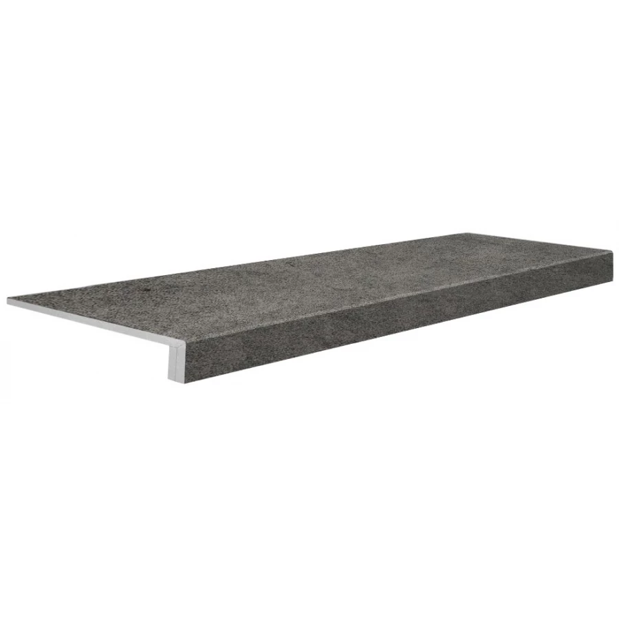 Ступень Gres de Aragon Urban Peldano Recto Grafito Anti Slip матовая темно-серая 970091 119,7x31,5 см