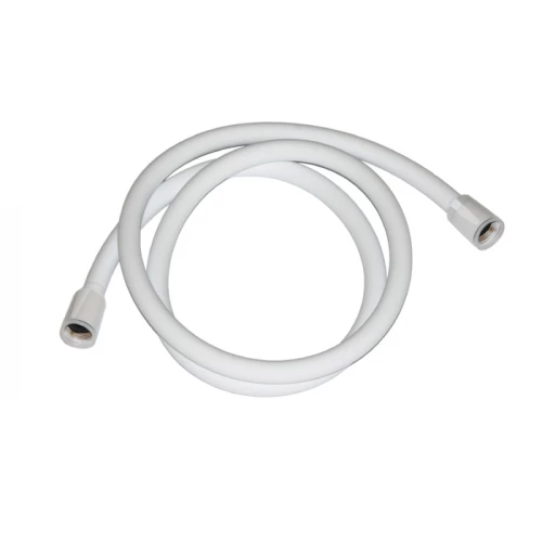 Шланг для душа Iddis белый матовый силиконовый Optima Home OPH15WLi19 1,5 м