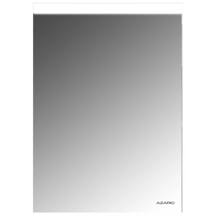 Зеркало-шкаф Azario Brest в алюминиевом корпусе сенсорный выключатель с функцией диммера AZ-ZC-046CS 50х70 см