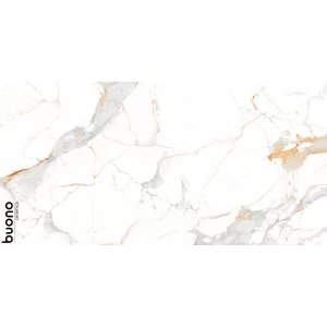 Керамогранит Buono Marble Аletta Glossy белый M4406P 120х60 см