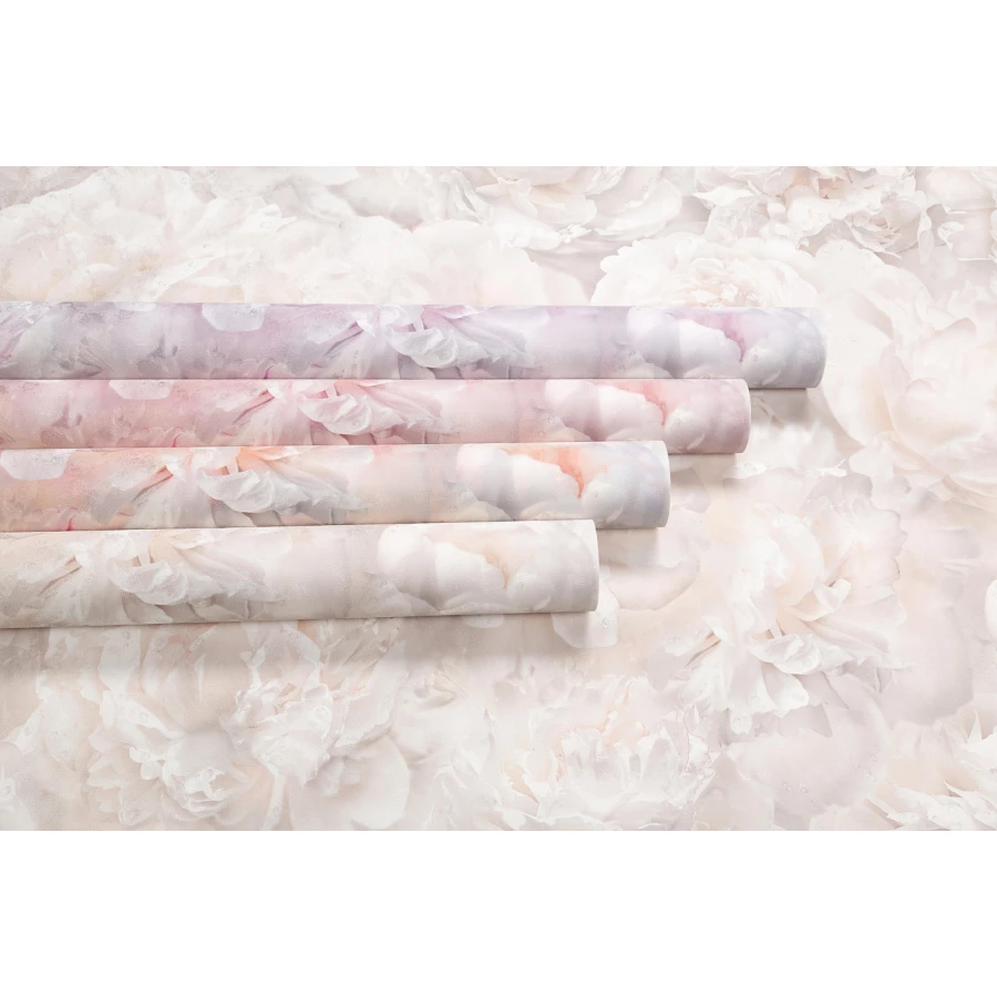 Обои флизелиновые Palitra Home HomeColor Pions бежевые HC71995-25 1,06х10,05 м