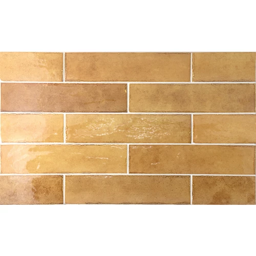 Керамогранит Equipe Трибека Поллен / Tribeca Pollen глянцевый бежевый 26875 24,6х6 см