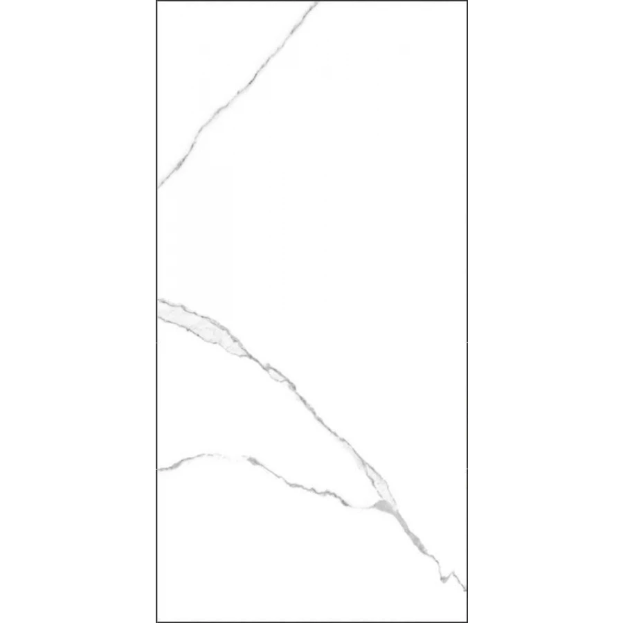 Керамогранит Global Tile Marmo_GT грес глазуированный Белый GT120600203MR 120х60 см