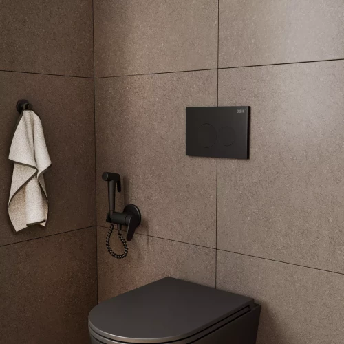 Клавиша смыва D&K Bayern черный DB1529025