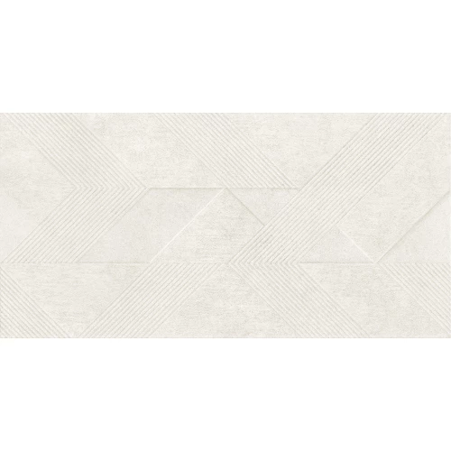 Плитка настенная ALMA Ceramica Прокси / Proxy рельефная матовая белая TWA3060PRX14 60х30 см