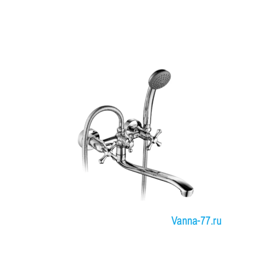 Смеситель для ванны Rossinka универсальный P02-83