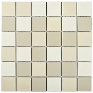 Мозаика Bonaparte Керамогранитная мозаика Nanda 48х48 матовая бежевая 30,3х30,3 см
