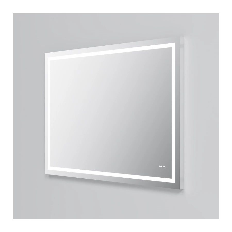 Зеркало с LED подсветкой по периметру Am Pm Gem M91AMOX1001WG 100 см
