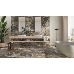 Керамогранит Atlas Concorde Forte Dei Marmi Quark Breccia di Caravaggio Matt Rett матовый коричневый 610010002849 160х80 см