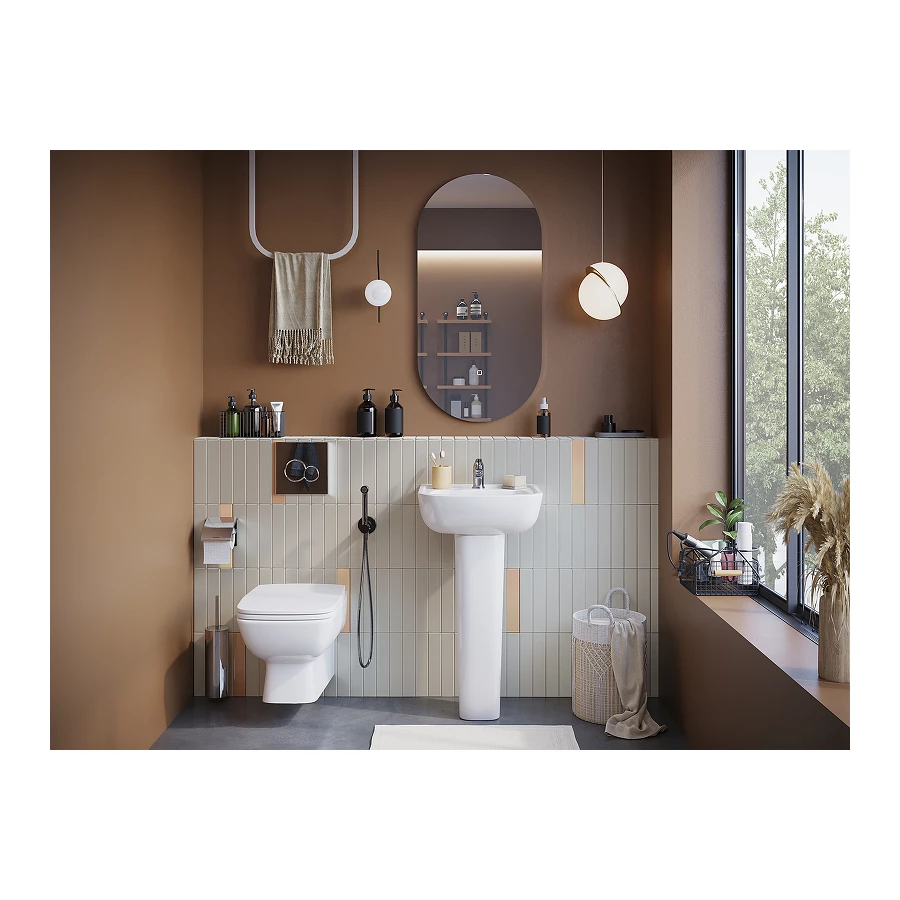 Умывальник Santek Лонги 1 отверстие 1.WH50.1.753 45 см