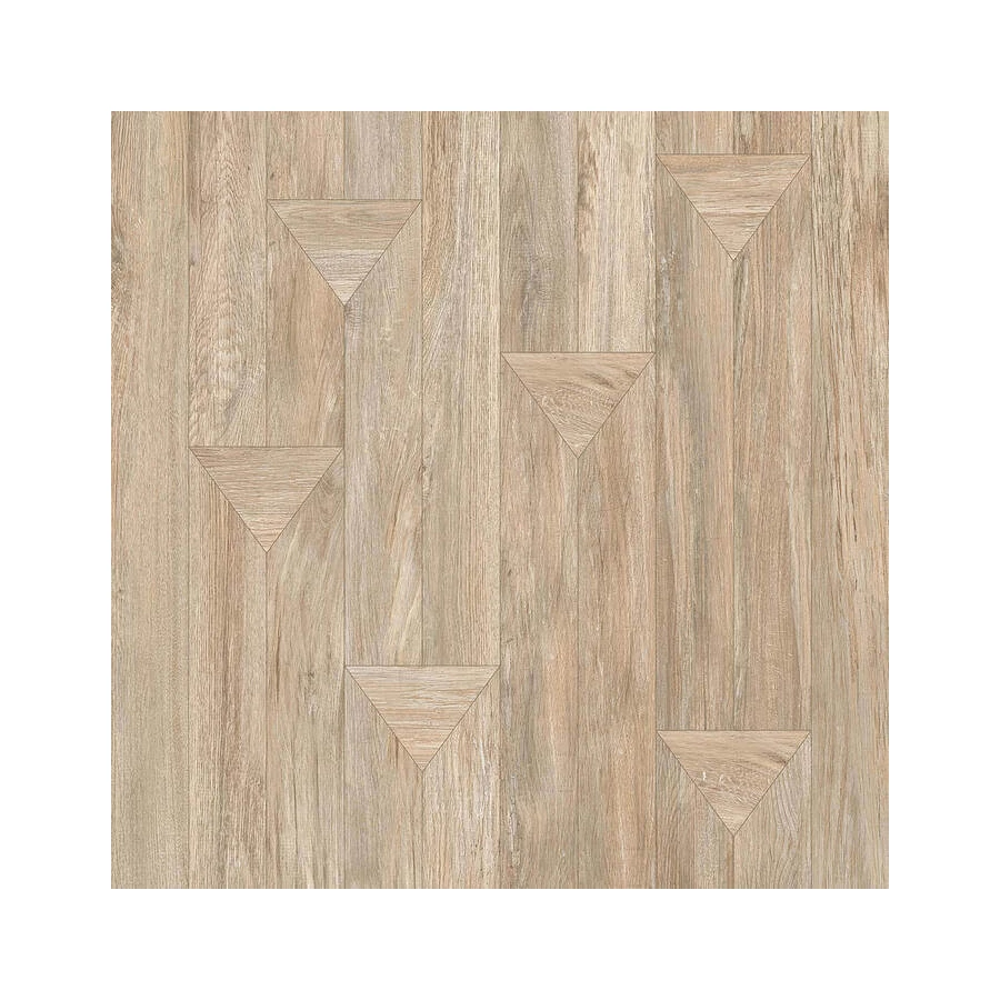 Керамический гранит Керамин Бунгало-Р 4 тёмно-бежевый 60х60 см