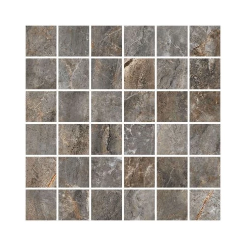 Мозаика Vitra Marble-X Аугустос Тауп Лаппато Ректификат серый 30х30 см