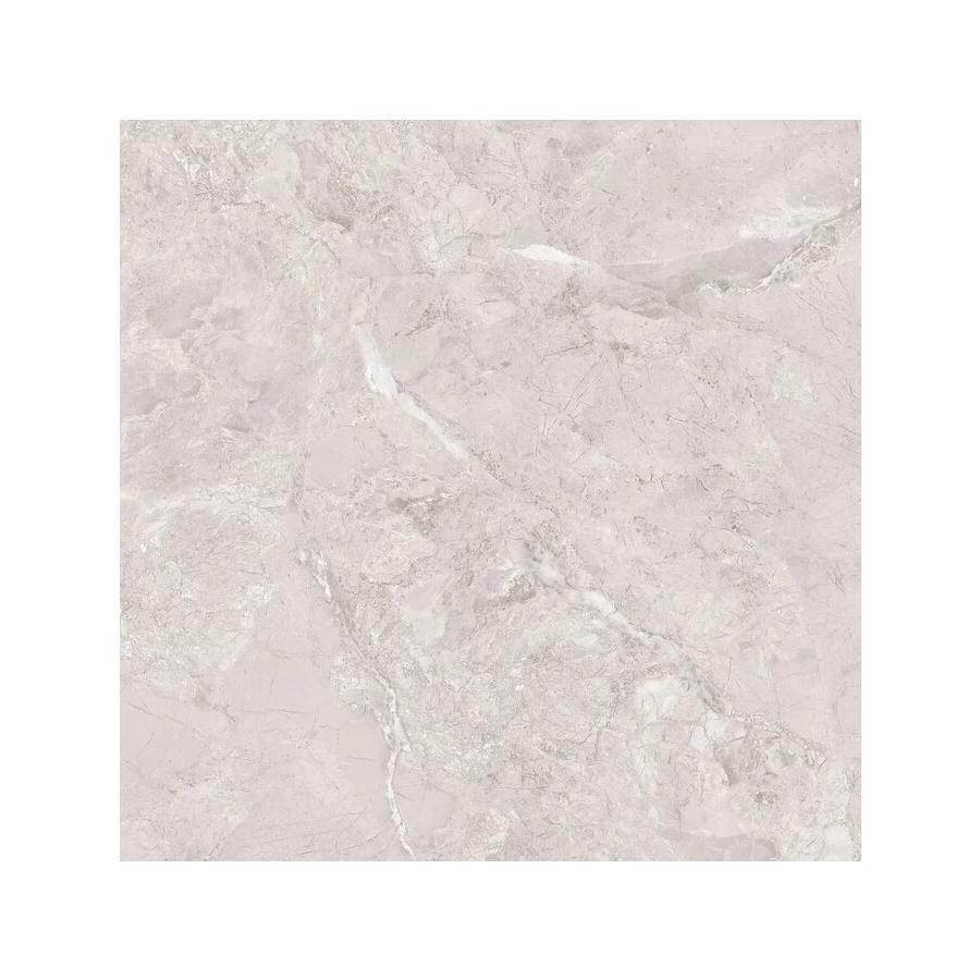 Керамогранит Planet Ceramics UK-779 глянцевый бежево-серый 80х80 см