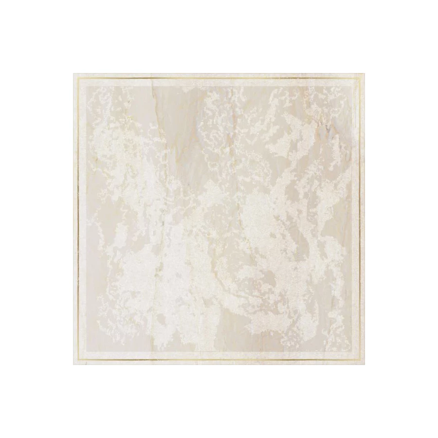 Декор Ceramiche Brennero Venus Decor Solitaire Rosone Pav Gold Sand Lapp Rett srpgs 60x60 см