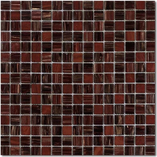 Стеклянная мозаика Rose Mosaic Aquatica Madagascar сетка 2х2 глянцевая бордовая rose-madagascar 32,7х32,7 см