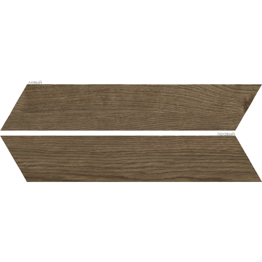 Керамогранит Oset Elegance teka chev лев+прав 40х8 см