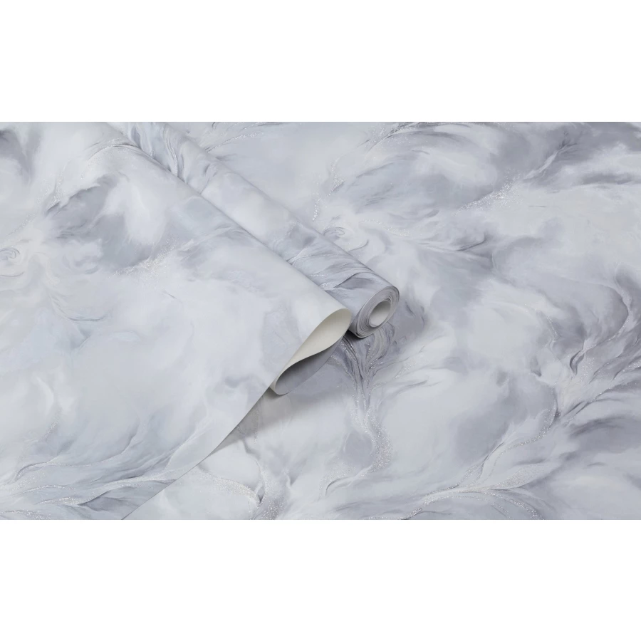 Обои флизелиновые Palitra Home The Best серые HC72370-41 1,06х10,05 м