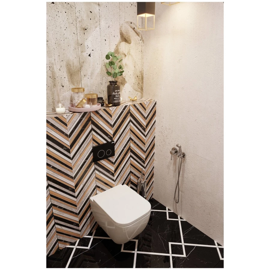 Комплект инсталляции для подвесного унитаза Lavinia Boho Relfix 77020049 (комплект 5 в 1)