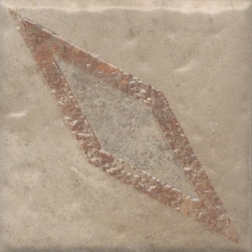 Плитка настенная Kerama Marazzi Спартель 2 Декор матовый бежевый KMD3STA036GN 9,8x9,8 см